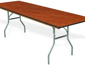 8 ft Banquet  Seats 8-10 $8.75