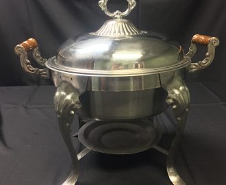4.5 Qt. Round Lift Top Chafer $35.00