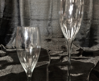 Champagne Flute Vase Call